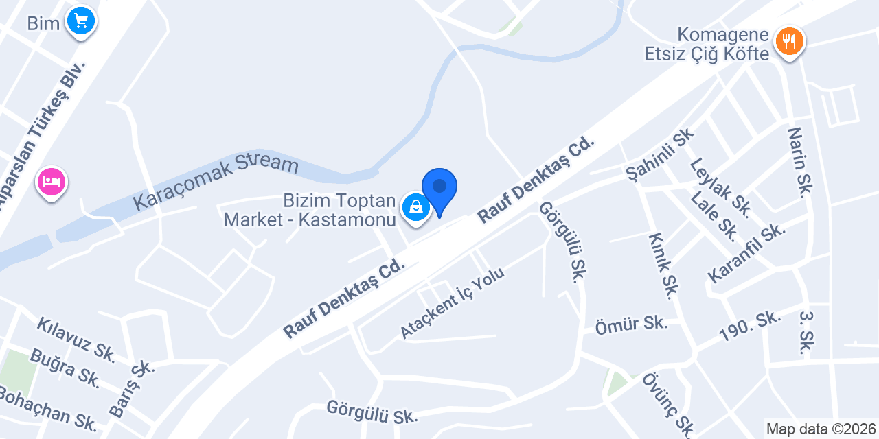 Kastamonu Forklift konumu