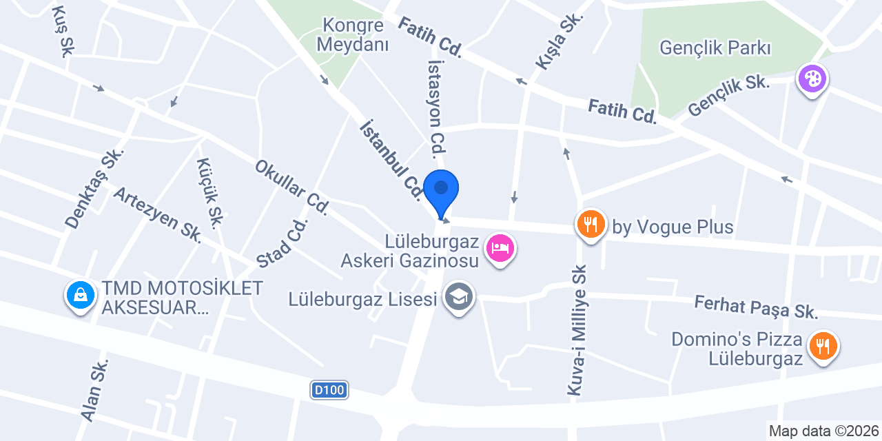 Mıss Masaj Lüleburgaz konumu