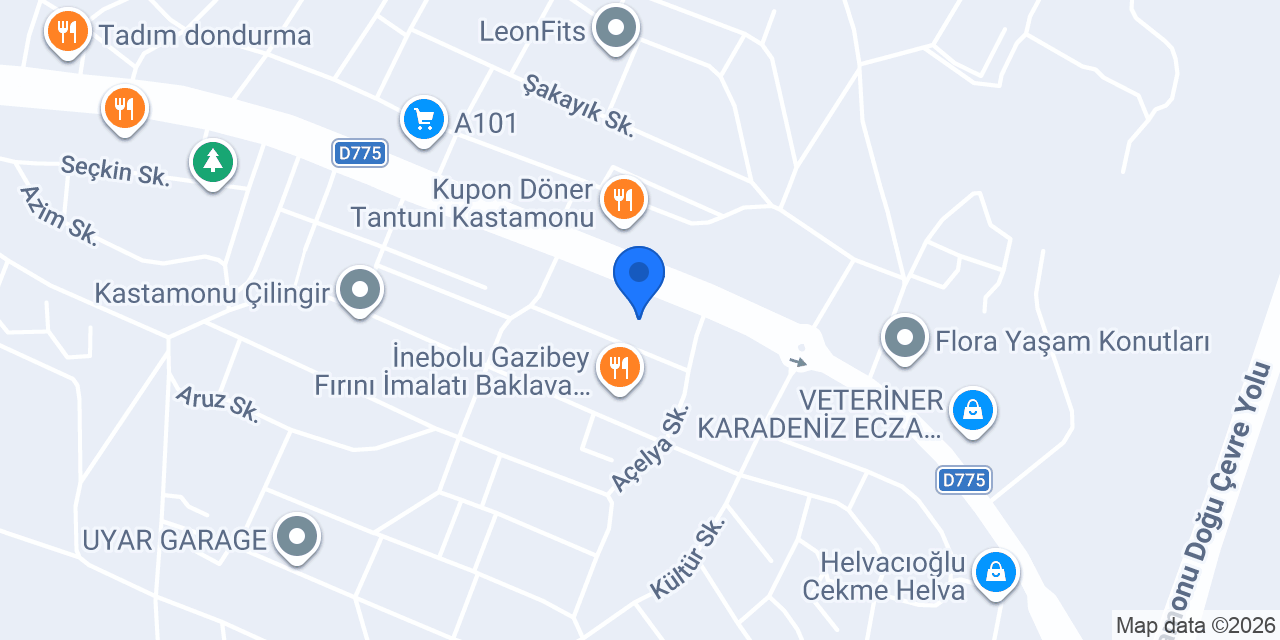 Sayıkoğlu Cam Balkon konumu