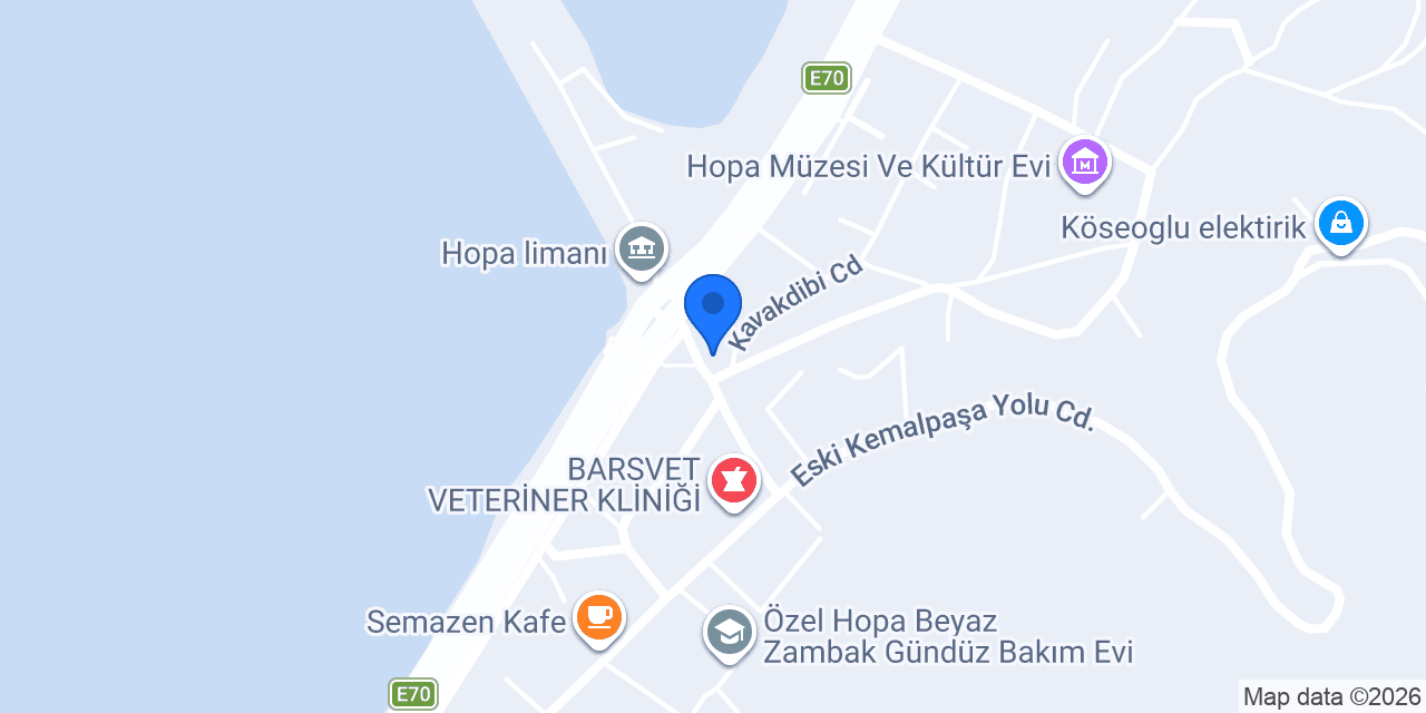Butkuci Cafe konumu