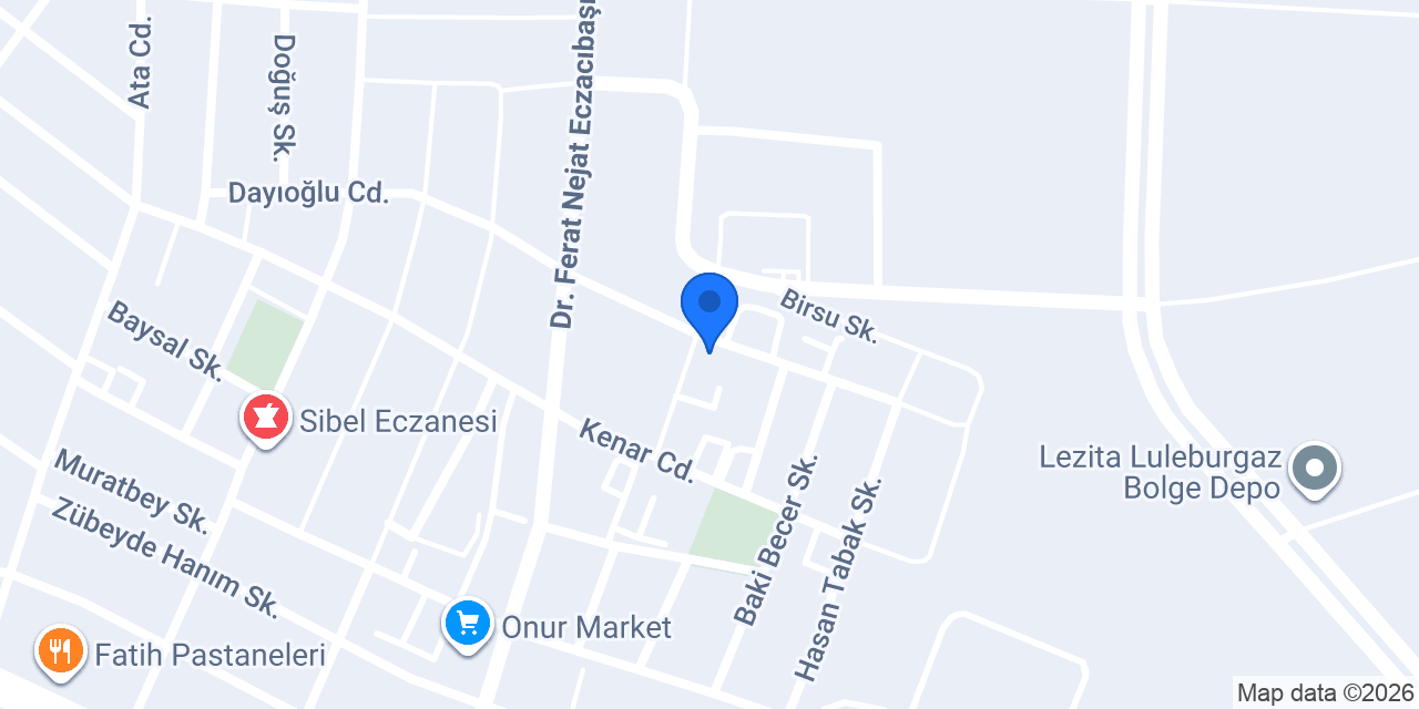 Lidya Taahhüt Ltd.Şti. konumu