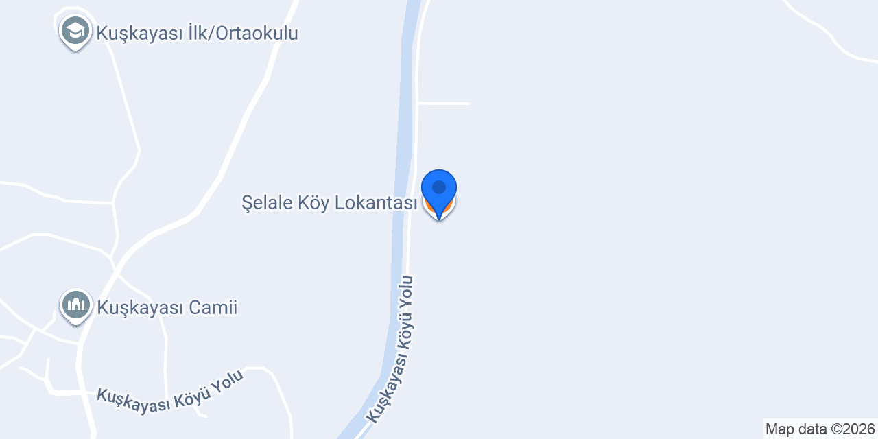 Şelale Köy Lokantası konumu