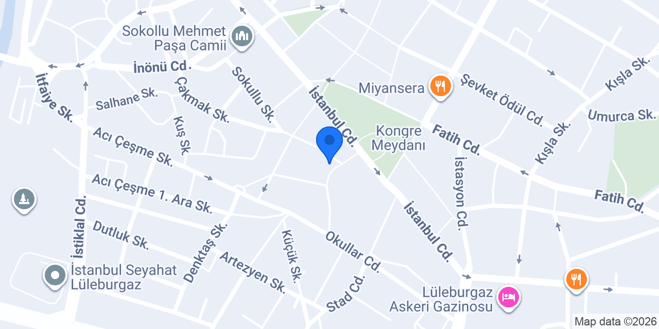 Komşu Büfe konumu