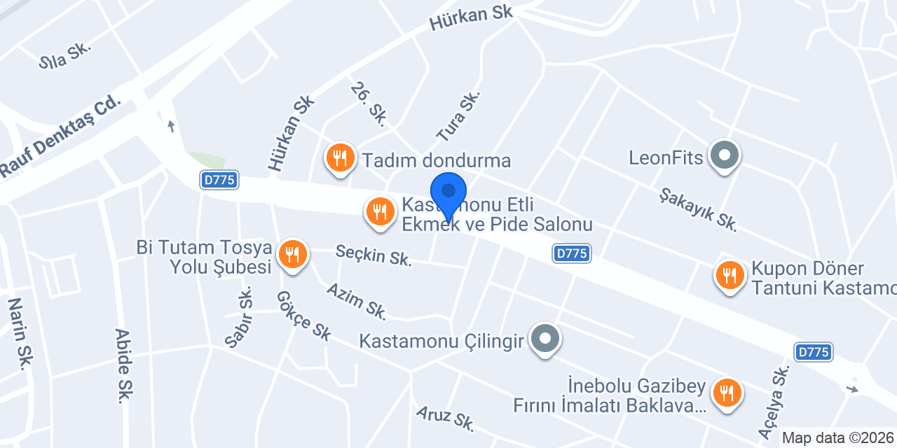 ÖZGE'nin DİKİM EVİ konumu