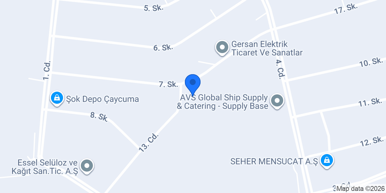 Ünver Tekstil Fabr. konumu
