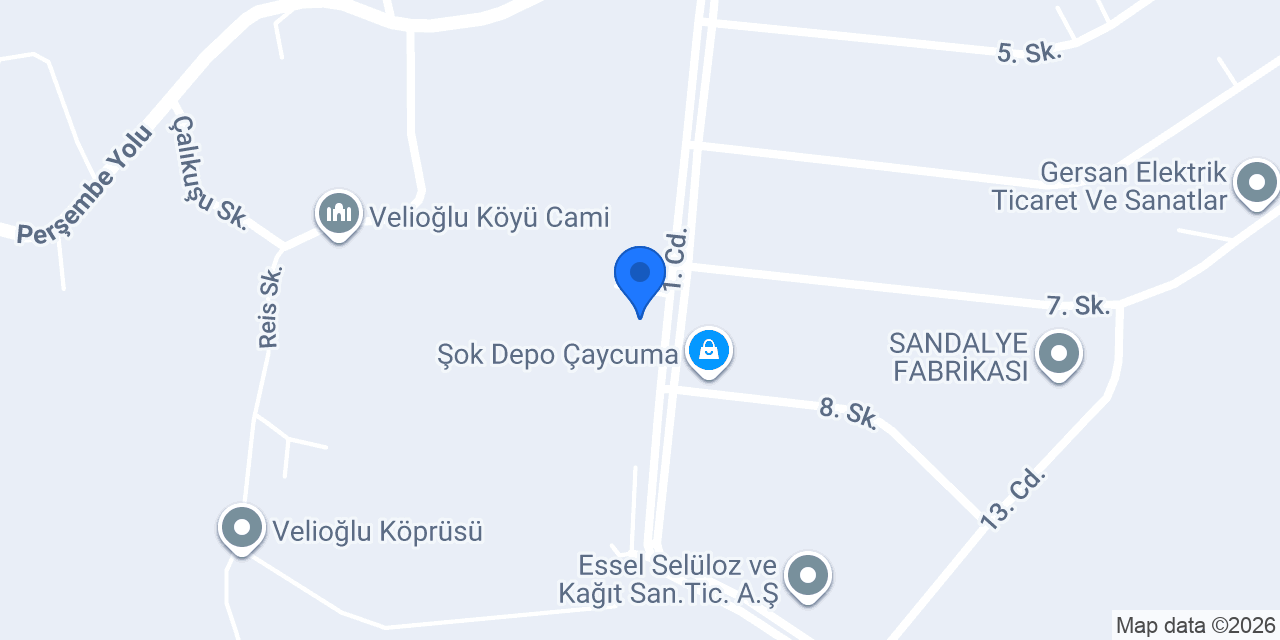 Aşanlar İş Elbiseleri konumu