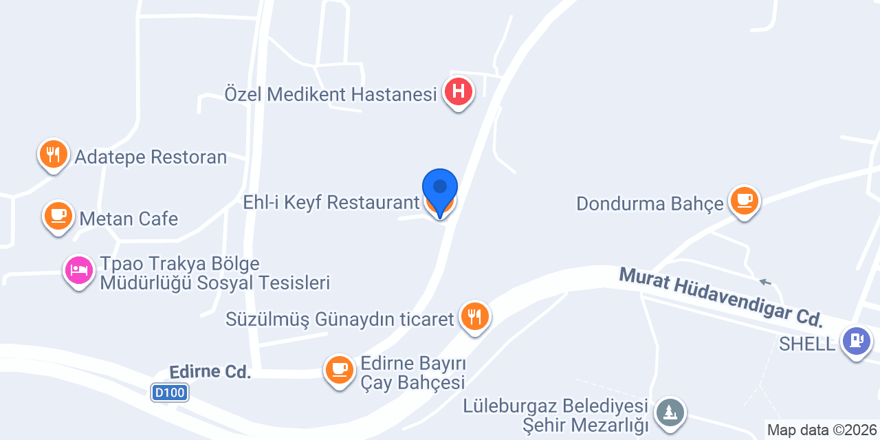 Ehl-i Keyf Restaurant konumu