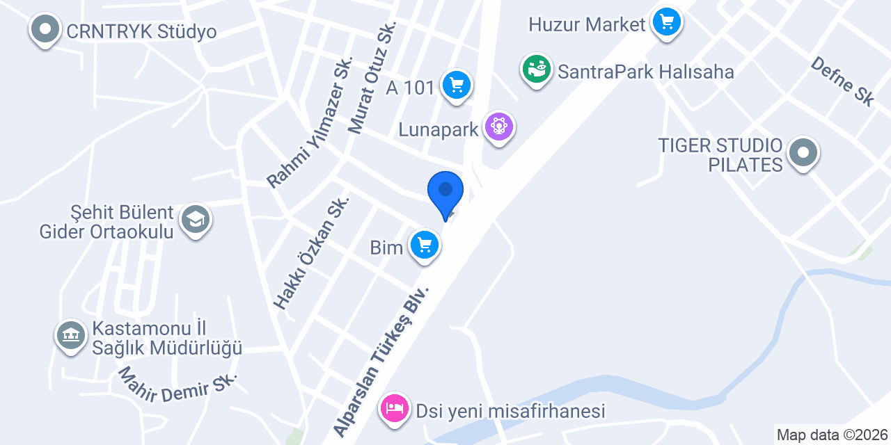 Şok-kastamonu Bulvar Şubesi konumu