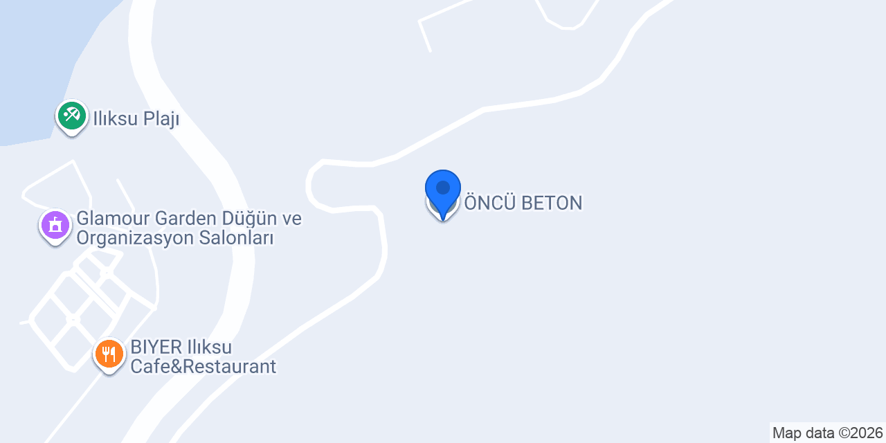 ÖNCÜ BETON konumu