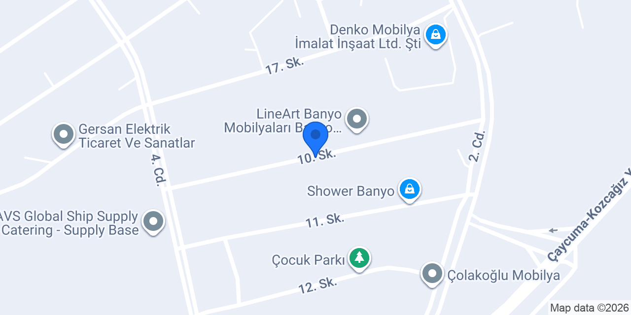 Cilas Kauçuk Fabr. konumu