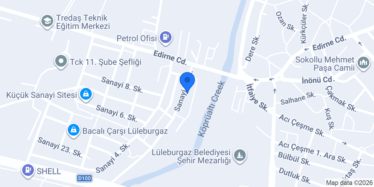 REX - PAR Orjinal Yedek Parça konumu