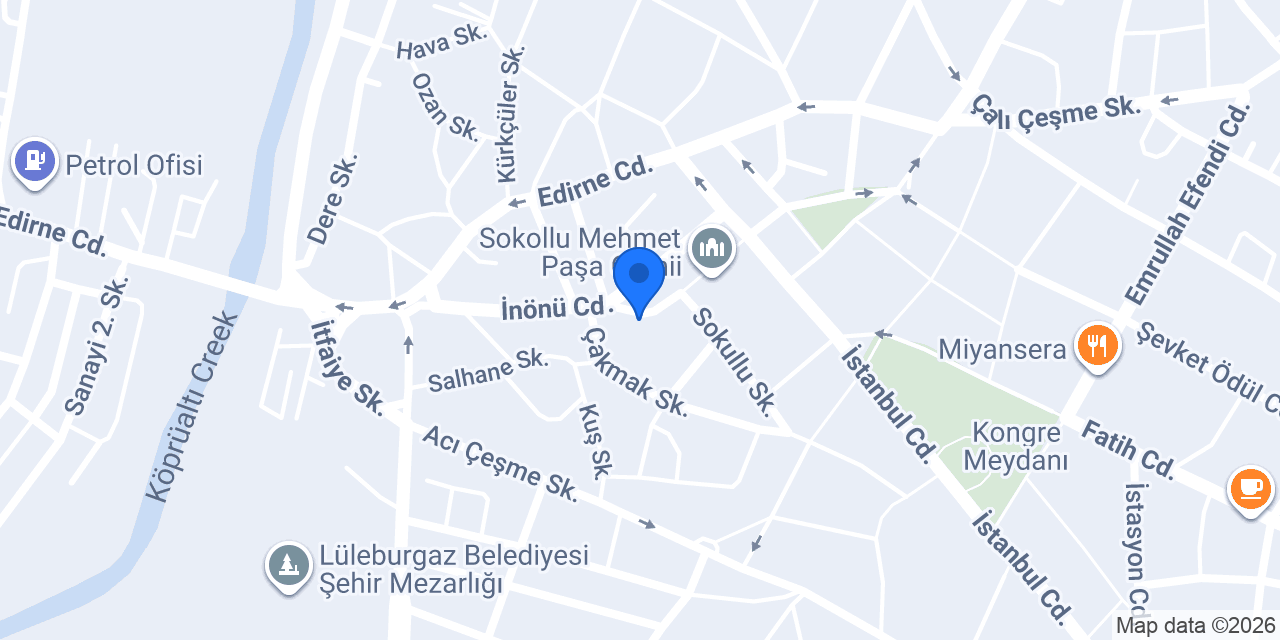 Kokorelli Fast Food konumu