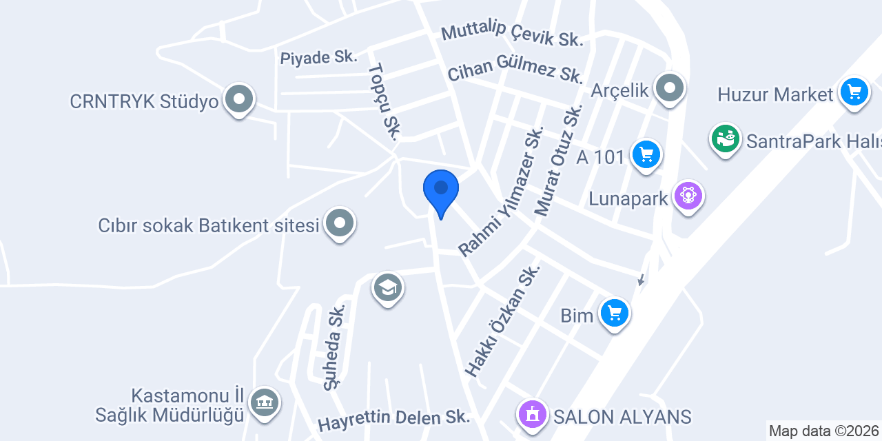 Üçgen Haşere Kontrol Servisi konumu