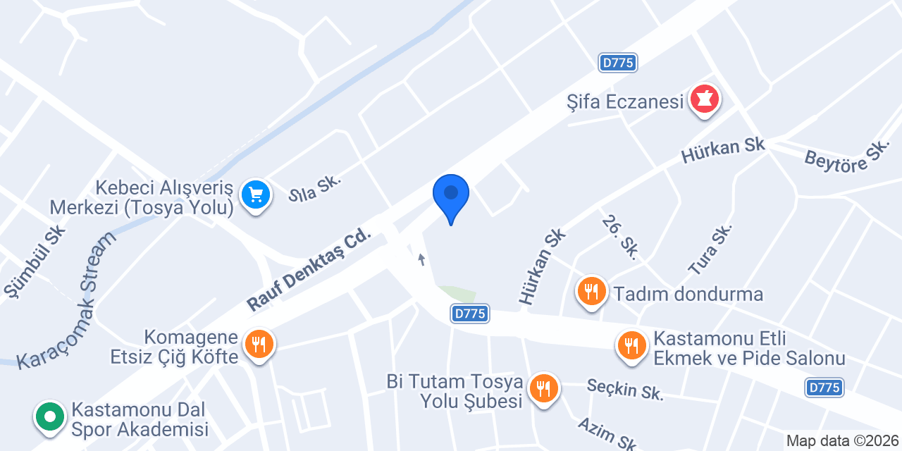 Topaloğulları Otomotiv konumu