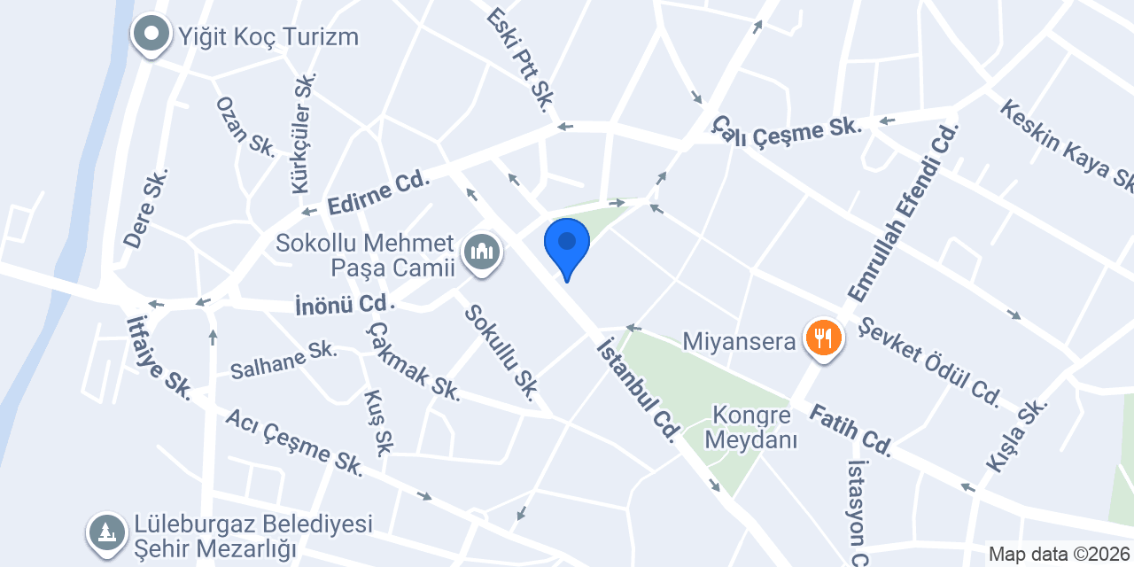 Unak Fırın konumu