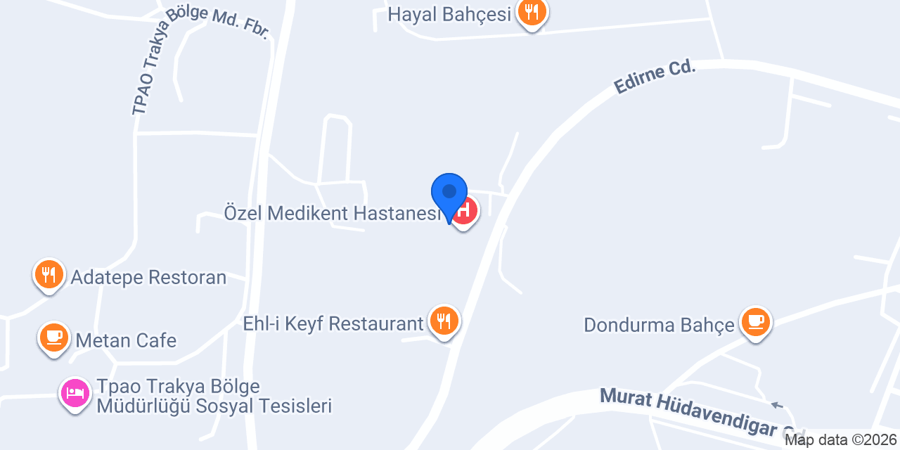 Op. Dr. Mustafa Yıldız konumu