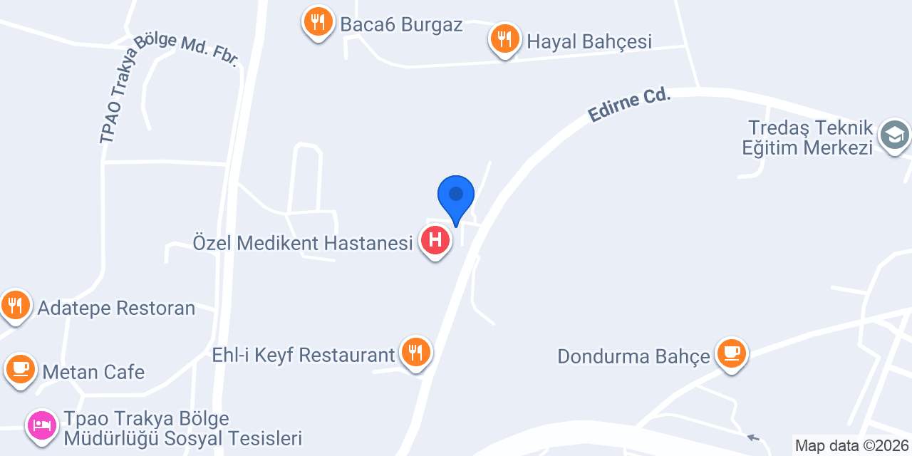 Mehtap Eczanesi konumu