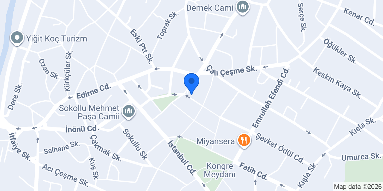 Ebru Pişi Evi konumu