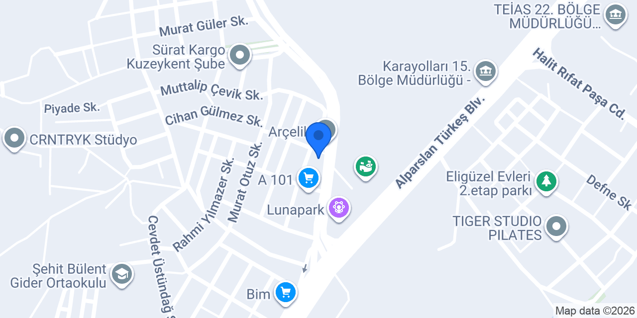 PERMOLİT Çaprazoğlu İnşaat Ltd.Şti. KASTAMONU konumu