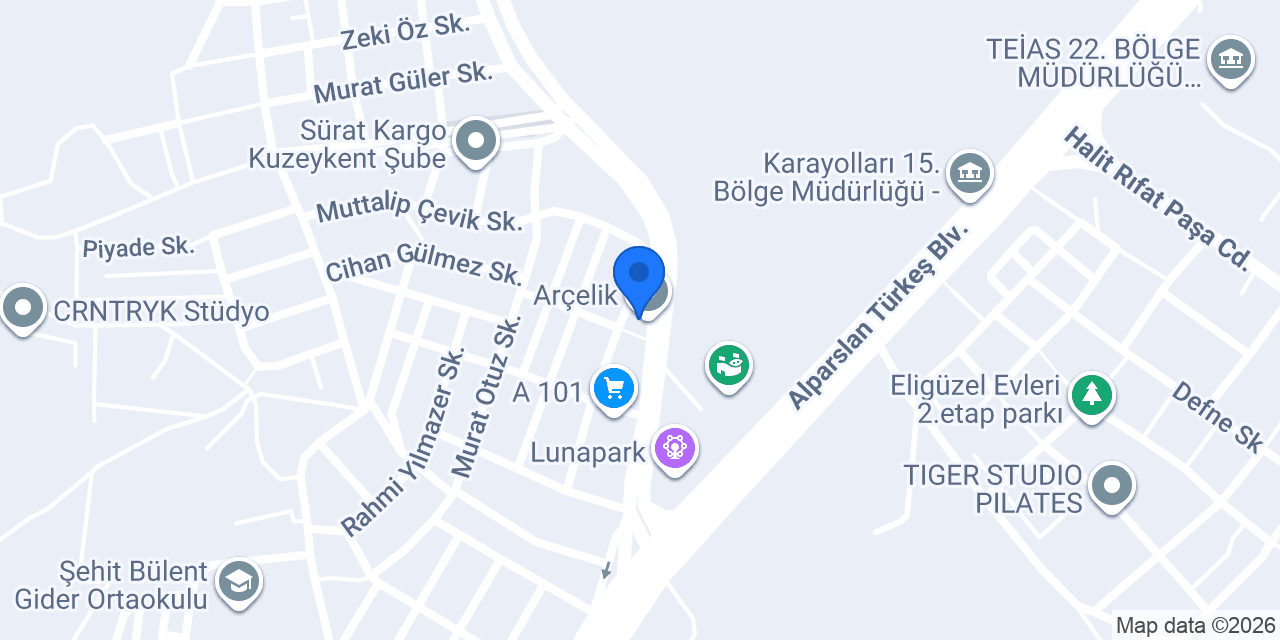 Öztürkler Mühendislik konumu