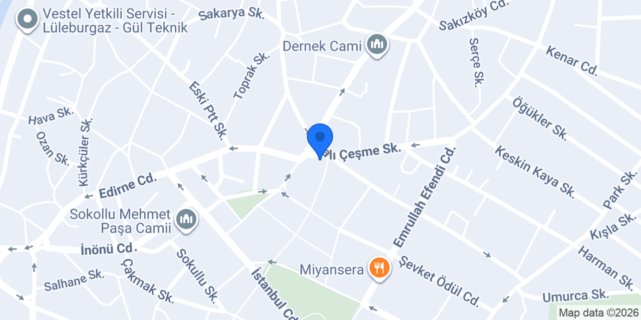 Çiçek Pastanesi konumu