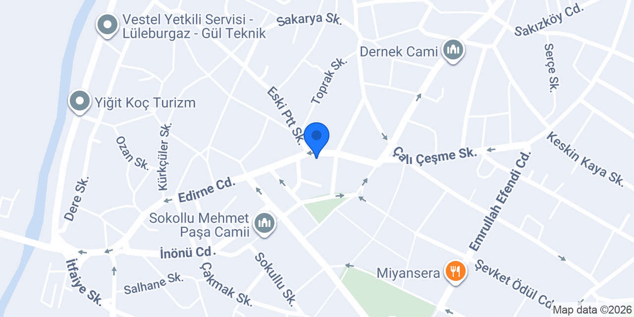 Mispak Kuru Temizleme konumu