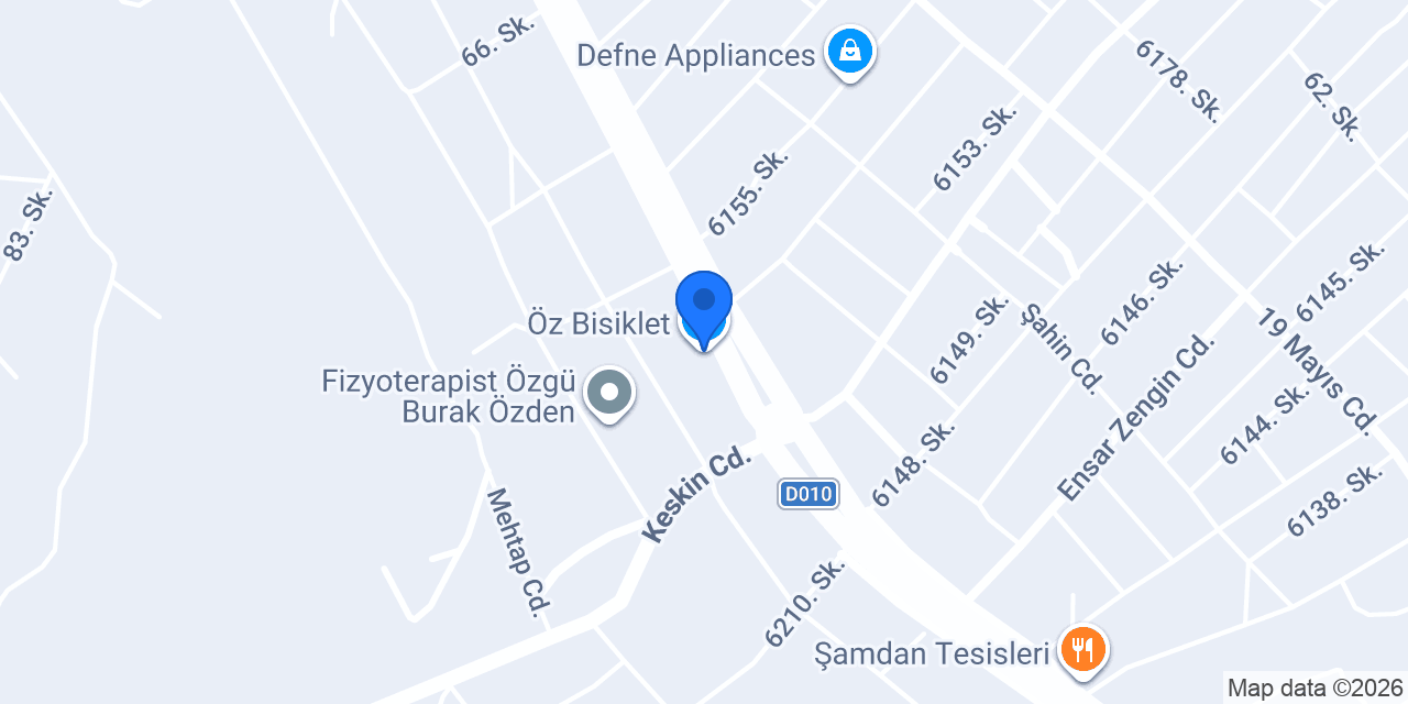Öz Bisiklet konumu