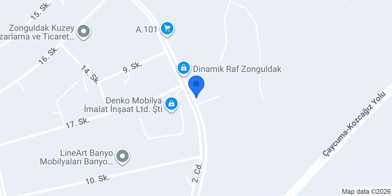Aydemir Kereste konumu