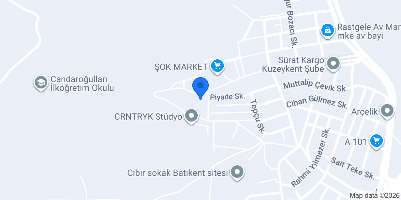 CANDAROĞLU TALEBE YURDU konumu