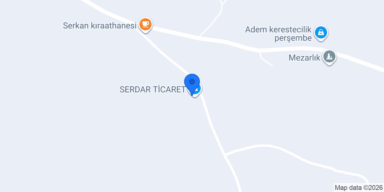 SERDAR TİCARET konumu