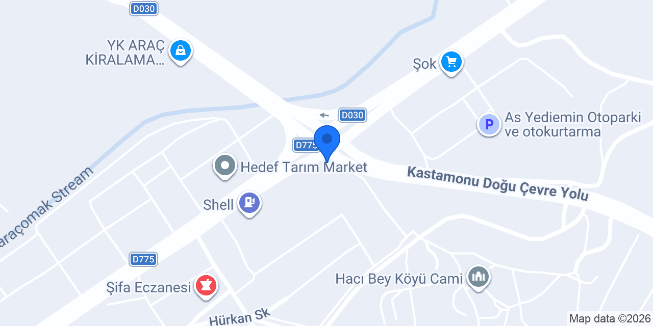 Tokel Vinç konumu