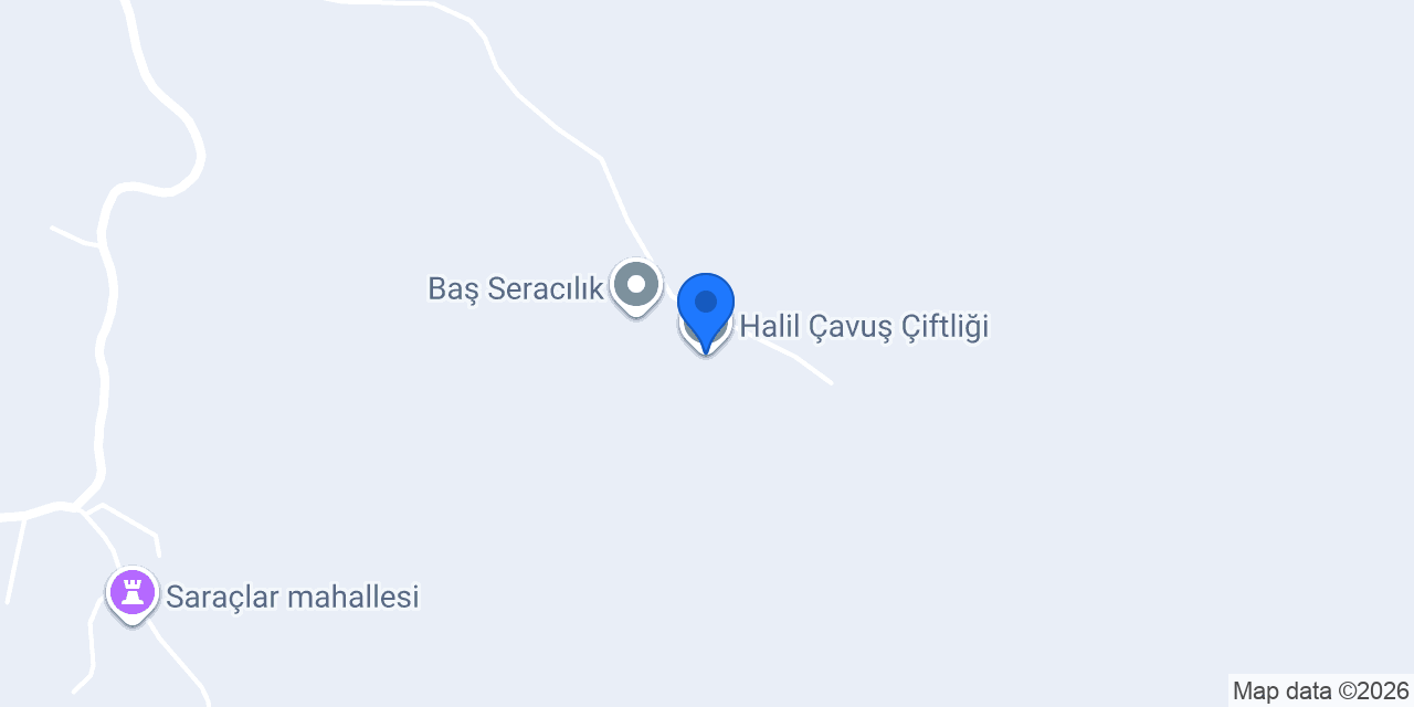 Halil Çavuş Çiftliği konumu