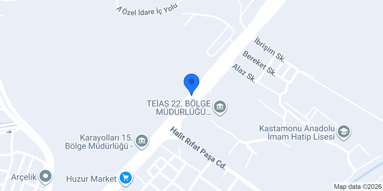 KASTAMONU SINAV KOLEJİ konumu