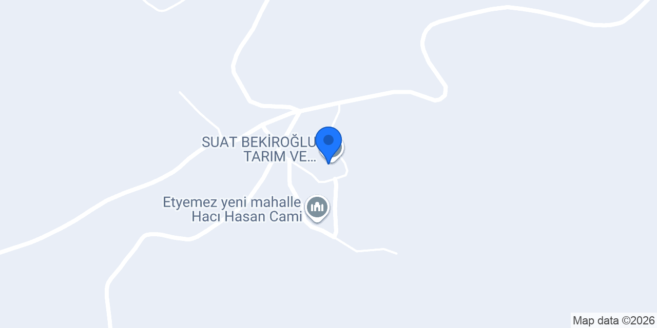 SUAT BEKİROĞLU TARIM VE HAYVANCILIK konumu
