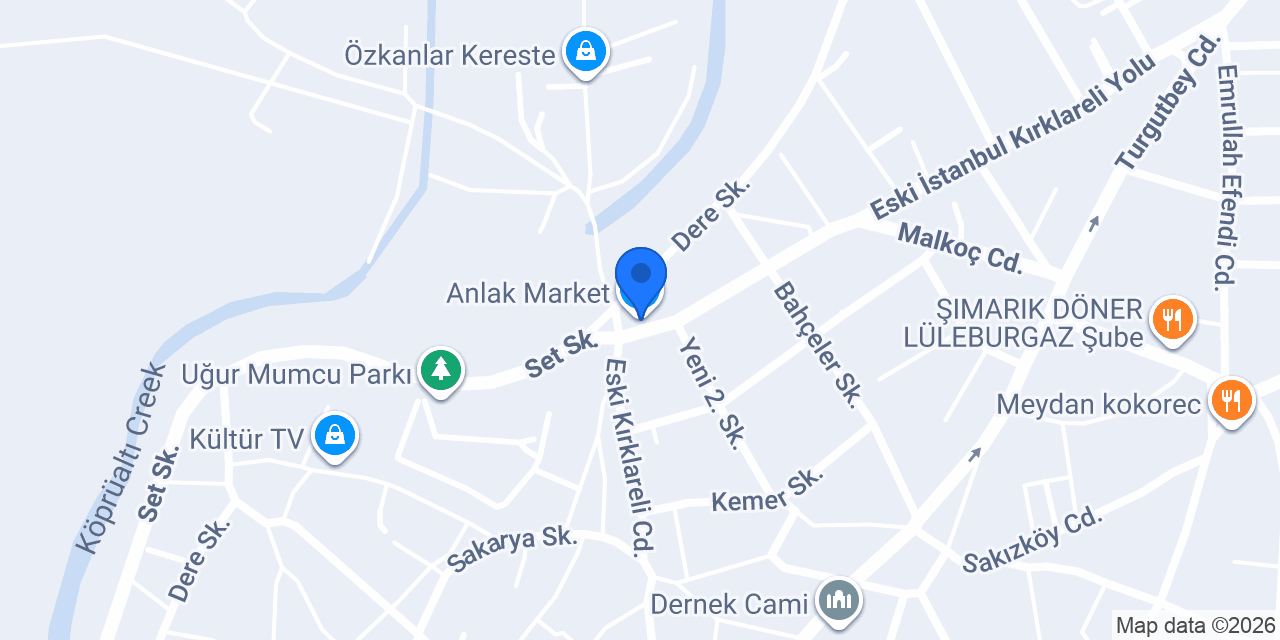 Nar simit börek boğça konumu