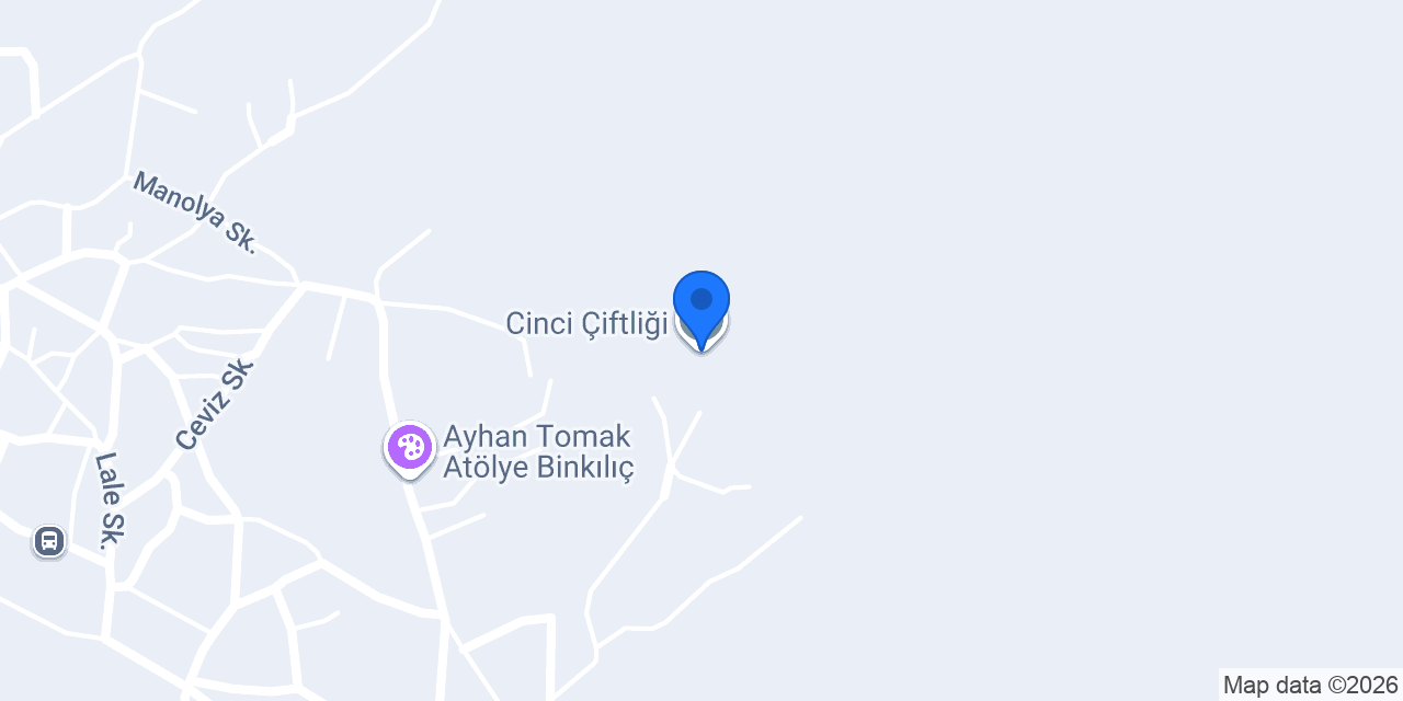 Cinci Çiftliği konumu