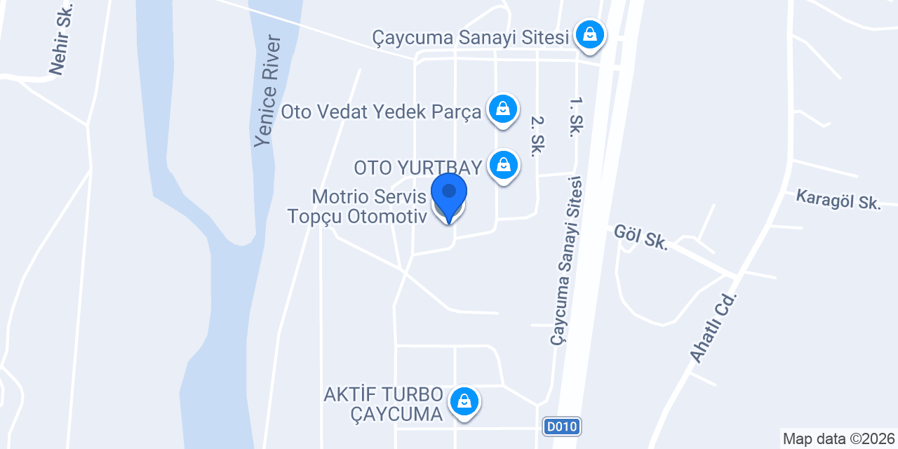 Dökmeci auto servis konumu