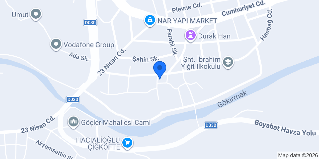 Hakkı oto boya konumu