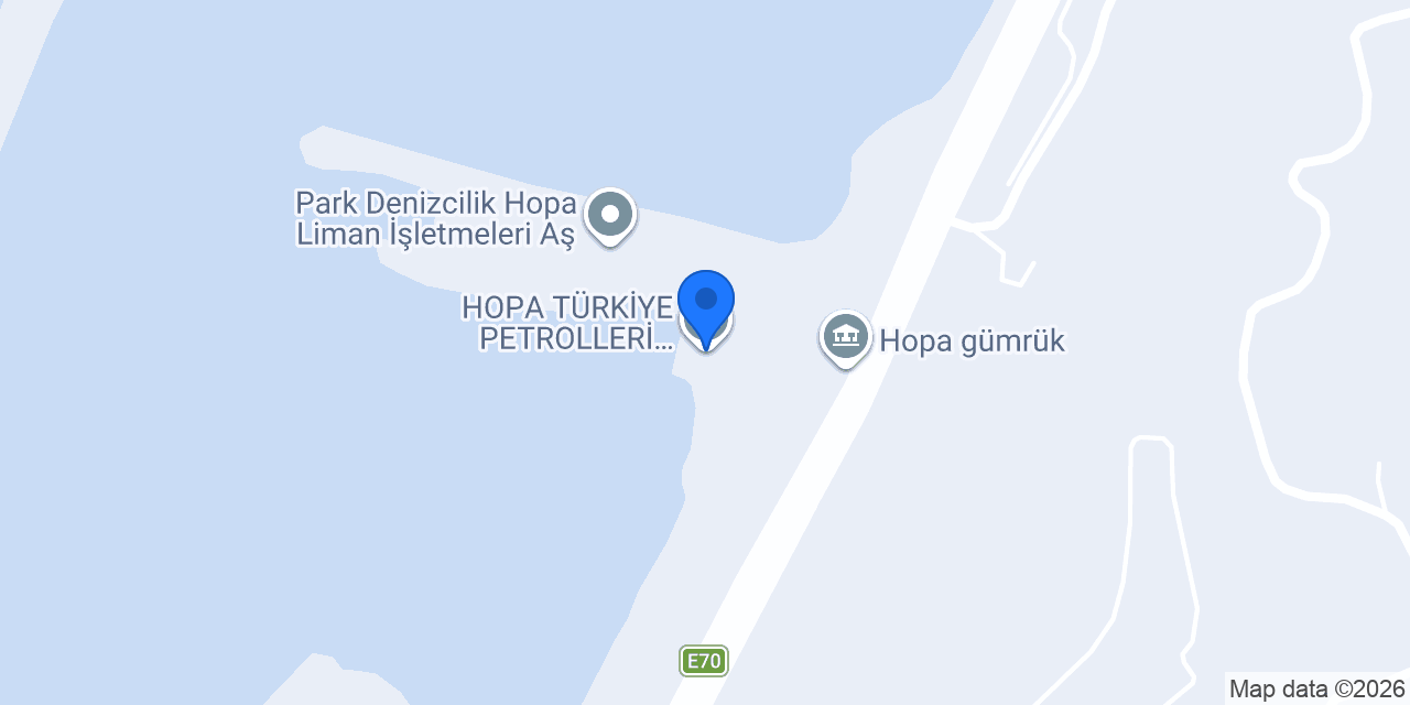 HOPA TÜRKİYE PETROLLERİ AKARYAKIT TERMİNALİ konumu