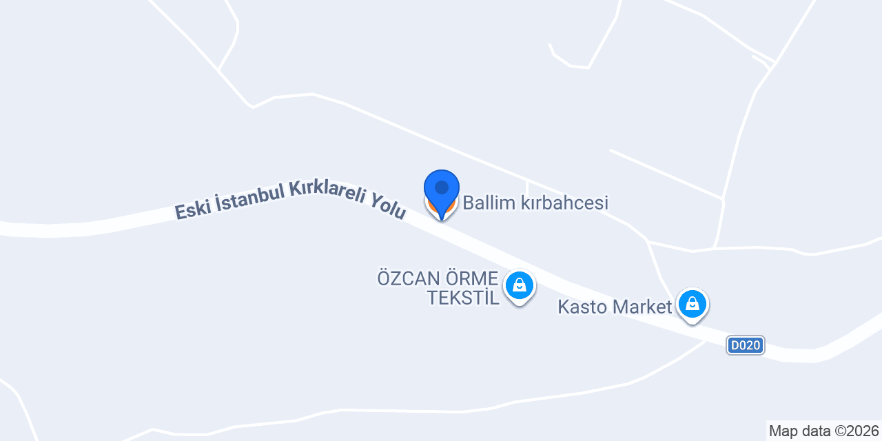 Ballim kırbahcesi konumu