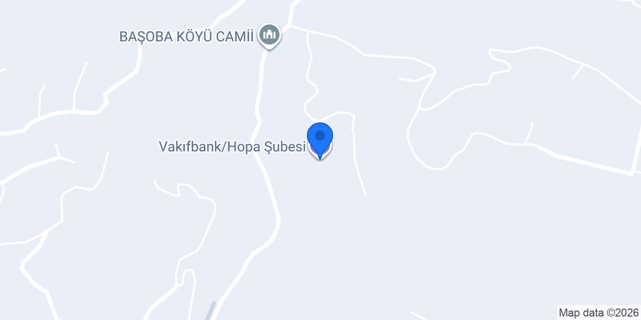 Vakıfbank/Hopa Şubesi konumu