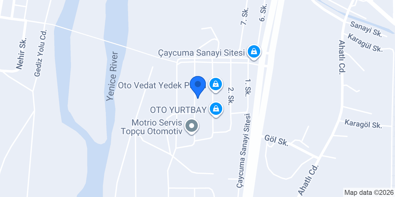 Esen Ford Servisi konumu