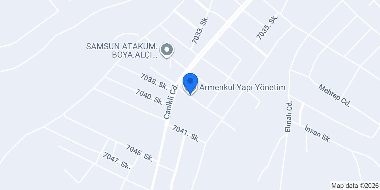 Armenkul Yapı Yönetim konumu