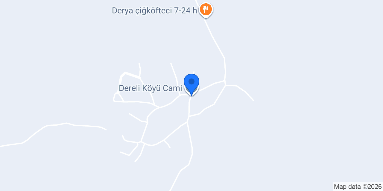 Dereli Köyü Muhtarlığı konumu