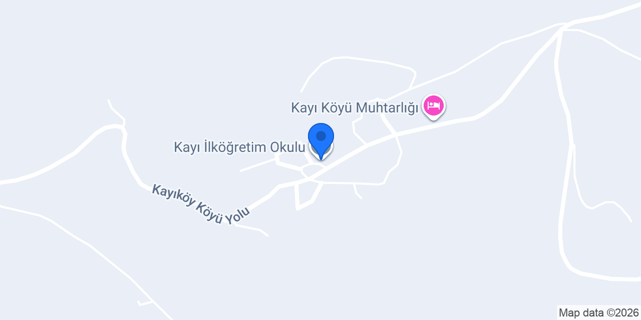 Kayı İlköğretim Okulu konumu