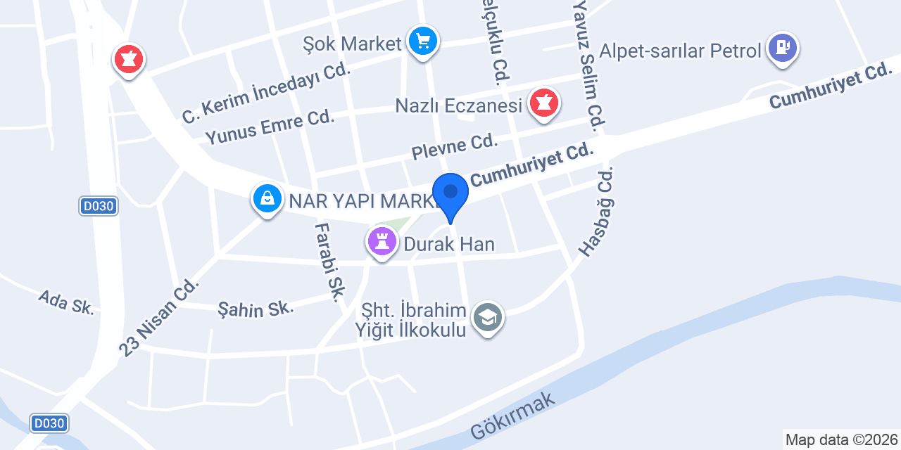 Durak Nakliyat ve yolcu nakli konumu