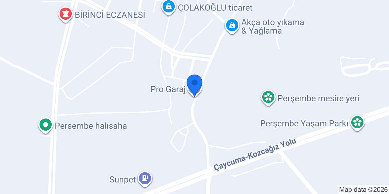 Pro Garaj konumu