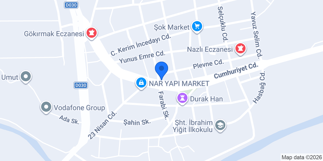 Arda Et ve Kebap Evi konumu