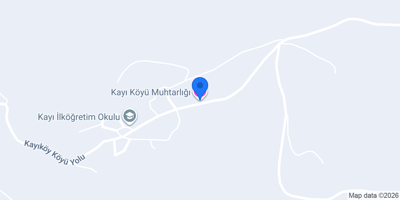 Kayı Köyü Muhtarlığı konumu