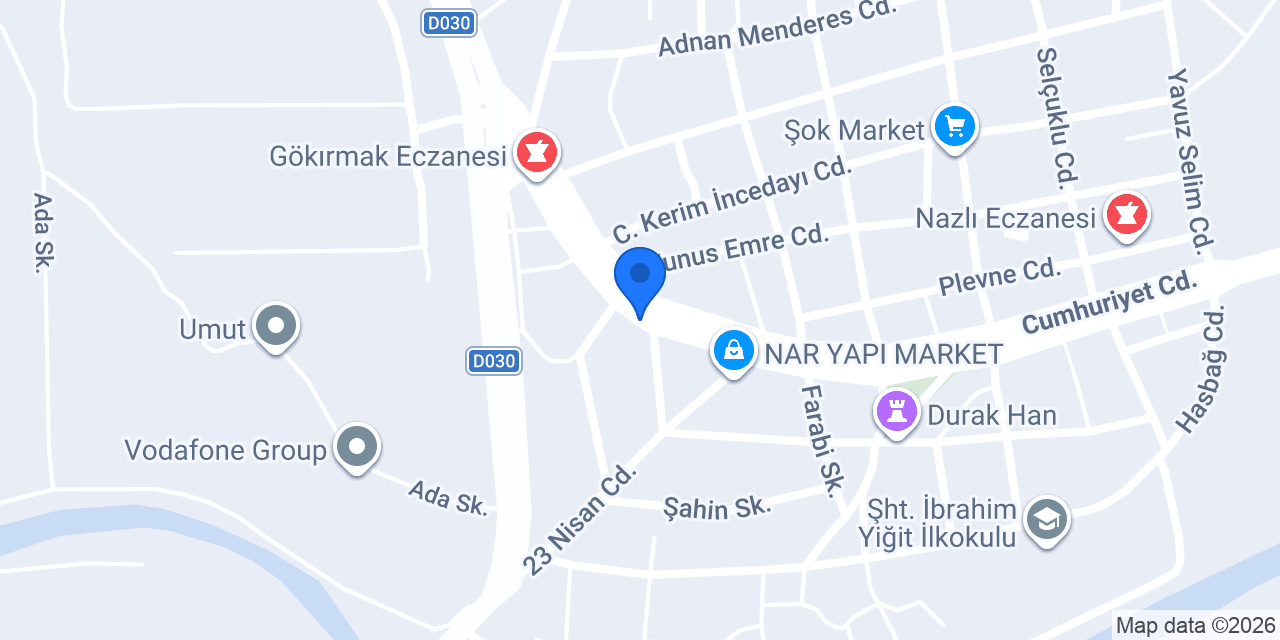 Cngz Group (Sinop- Durağan) Office konumu